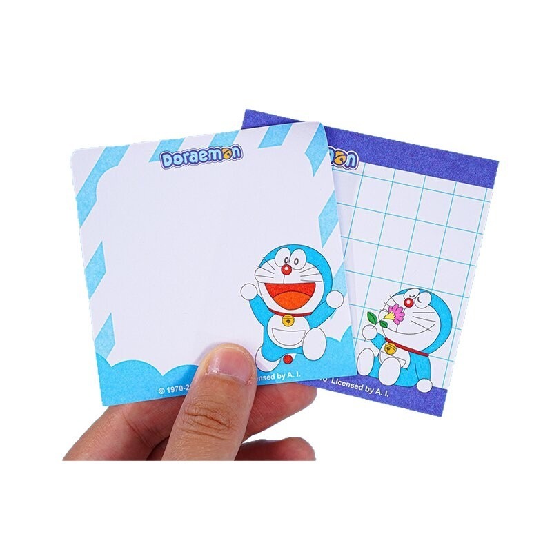 Is Stationery Office Supply - 4 قطع من ملاحظات دورايمون اللاصقة،