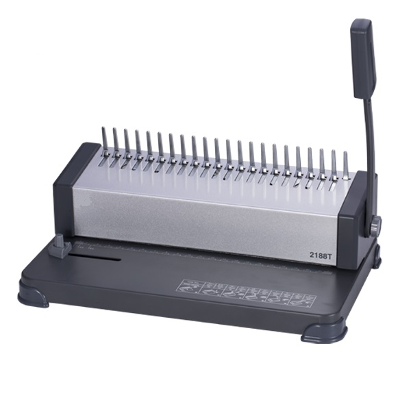 Binding Comb Plastic - ماكينة تجليد الكتب اليدوية 2188T المكتبية