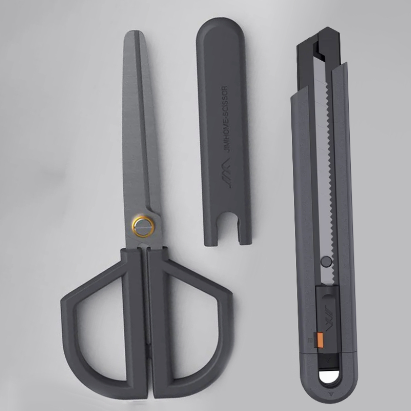 Scissors Stainless Craft - مجموعة مقصات وسكاكين متعددة الاستخدامات من