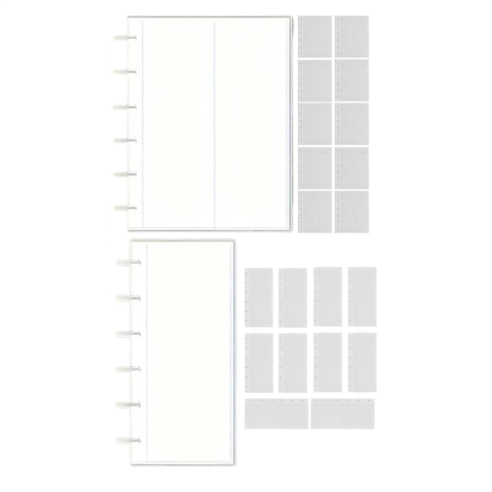 Binding Comb Plastic - ألبوم صور شفاف قابل للطي مع