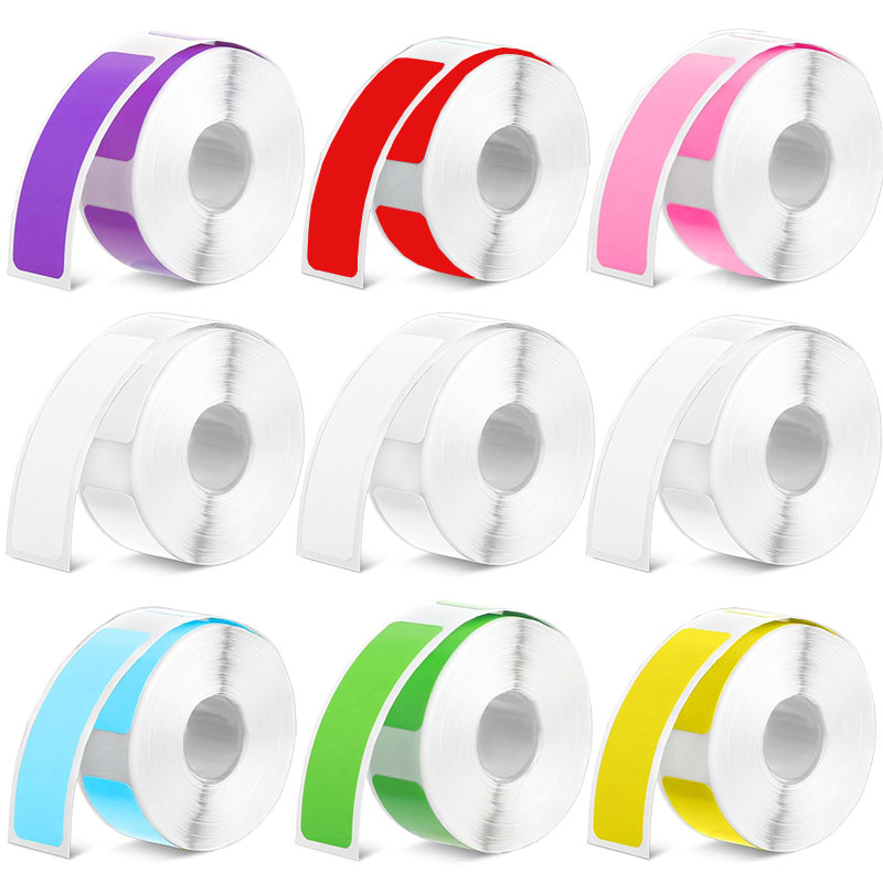 Label Printer Tape - شريط ملصقات حراري مقاس 12*40 مم