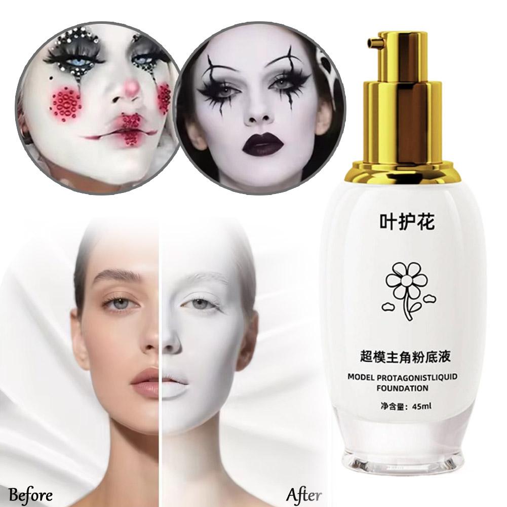 Correction Fluid White - كريم أساس سائل أبيض يدوم طويلاً