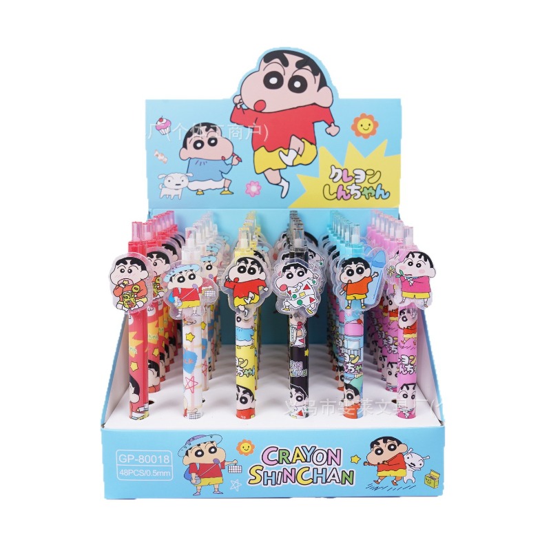 Fountain Pen Ink - 48pcs/box Crayon Shinchan Point Pen Cartoon