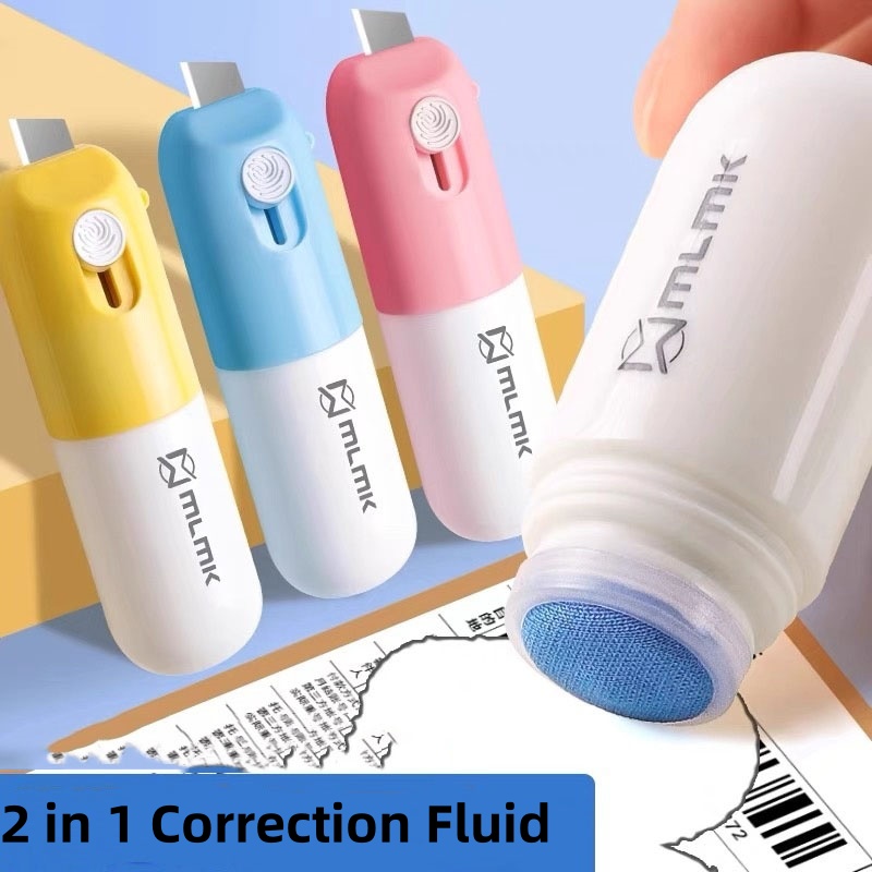 Correction Fluid White - 20/10 مللي ورقة حرارية صافی فتاحة