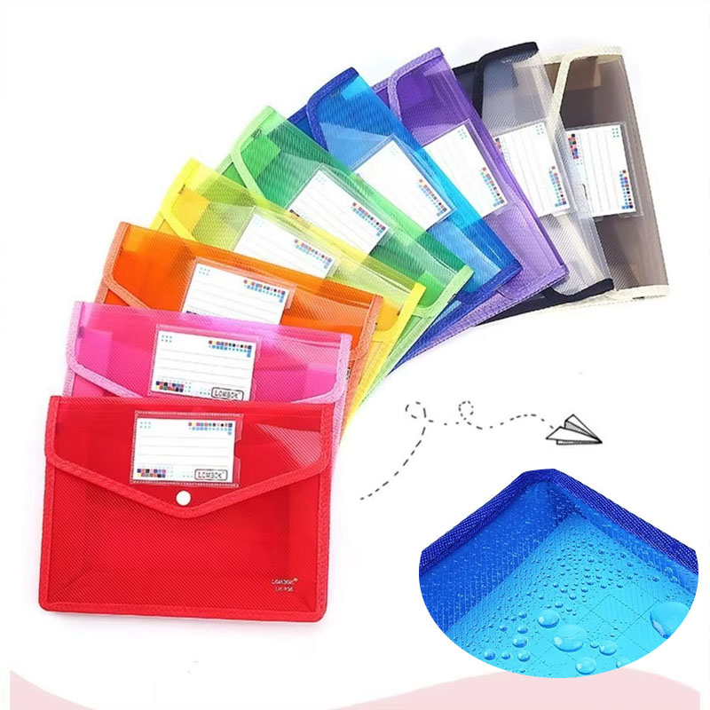 Is Stationery Office Supply - 1-10 قطع من حافظات الملفات المقاومة