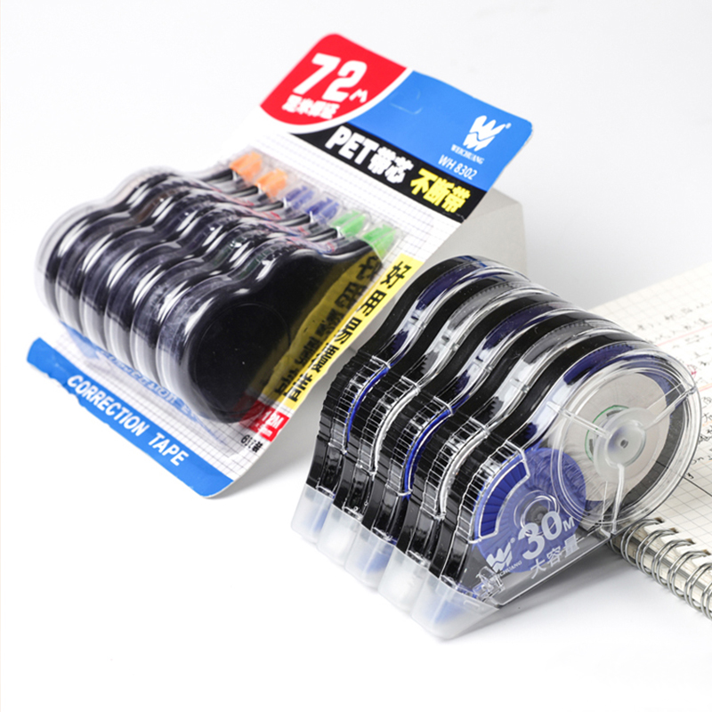 Correction Tape Roller - 6 قطعة/المجموعة المدرسة تصحيح الشريط الأسطوانة