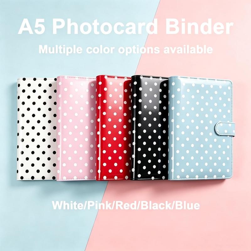 Notebook Dotted A5 - حافظة بطاقات A5 منقطة بـ 6
