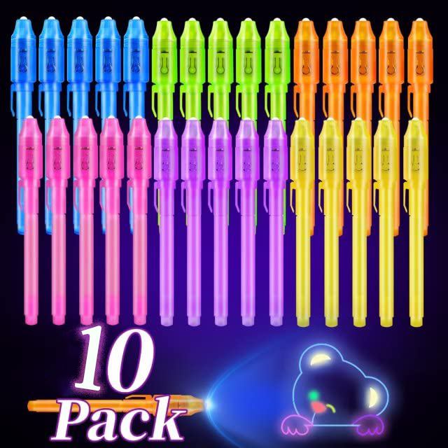 Highlighter Set Pastel - 10 قطعة قلم حبر غير مرئي
