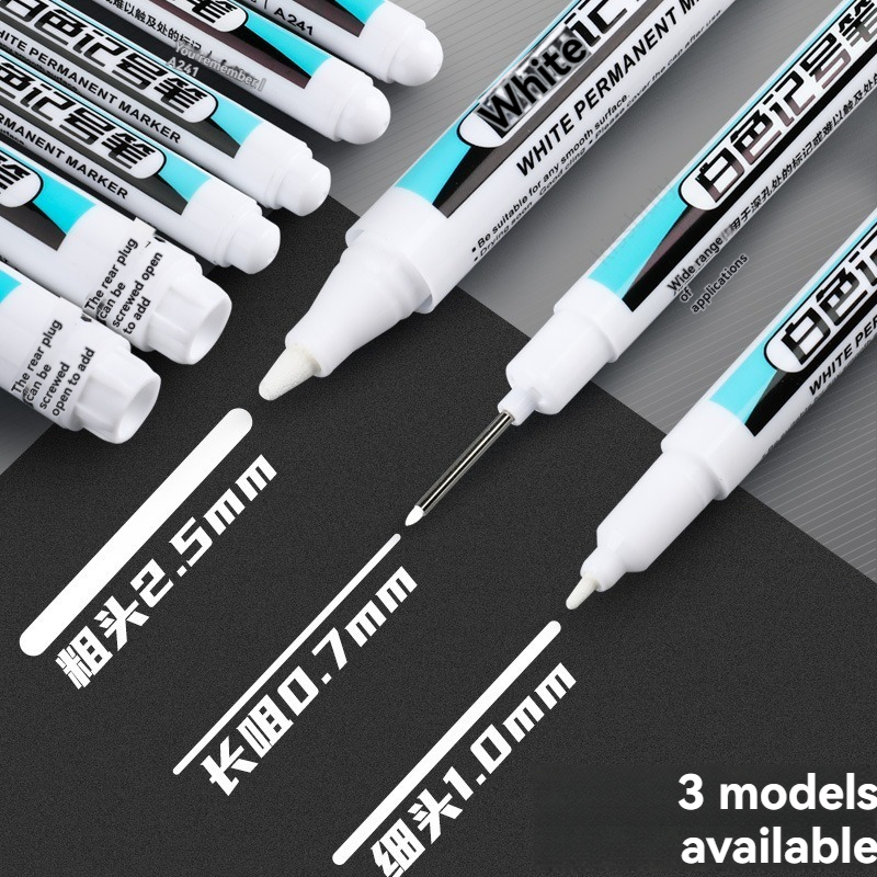 Whiteboard Marker Set - مجموعة أقلام تحديد دائمة بيضاء 1/10/20