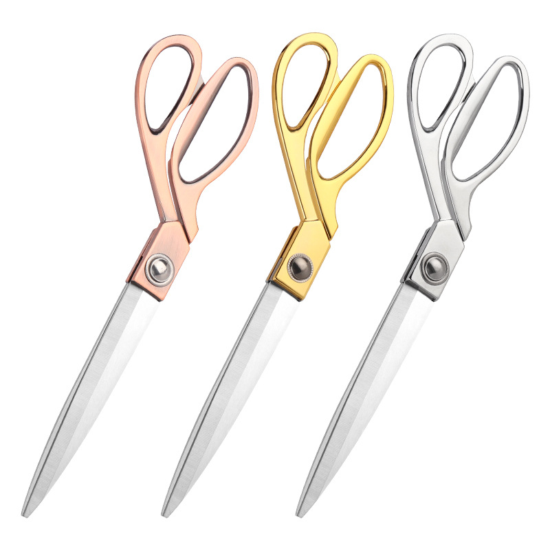 Scissors Stainless Craft - Dobeli الفولاذ المقاوم للصدأ مطلية بالذهب