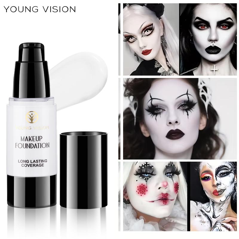 Correction Fluid White - كريم أساس سائل أبيض نقي مضغوط