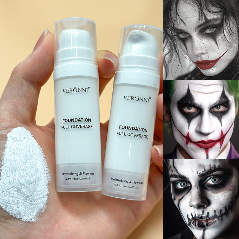 Correction Fluid White - هالوين السائل القوطي الأبيض ماكياج اللون