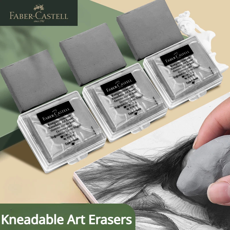 Rubber Eraser Kneaded - فابر كاستل 2 قطعة ممحاة عجنة