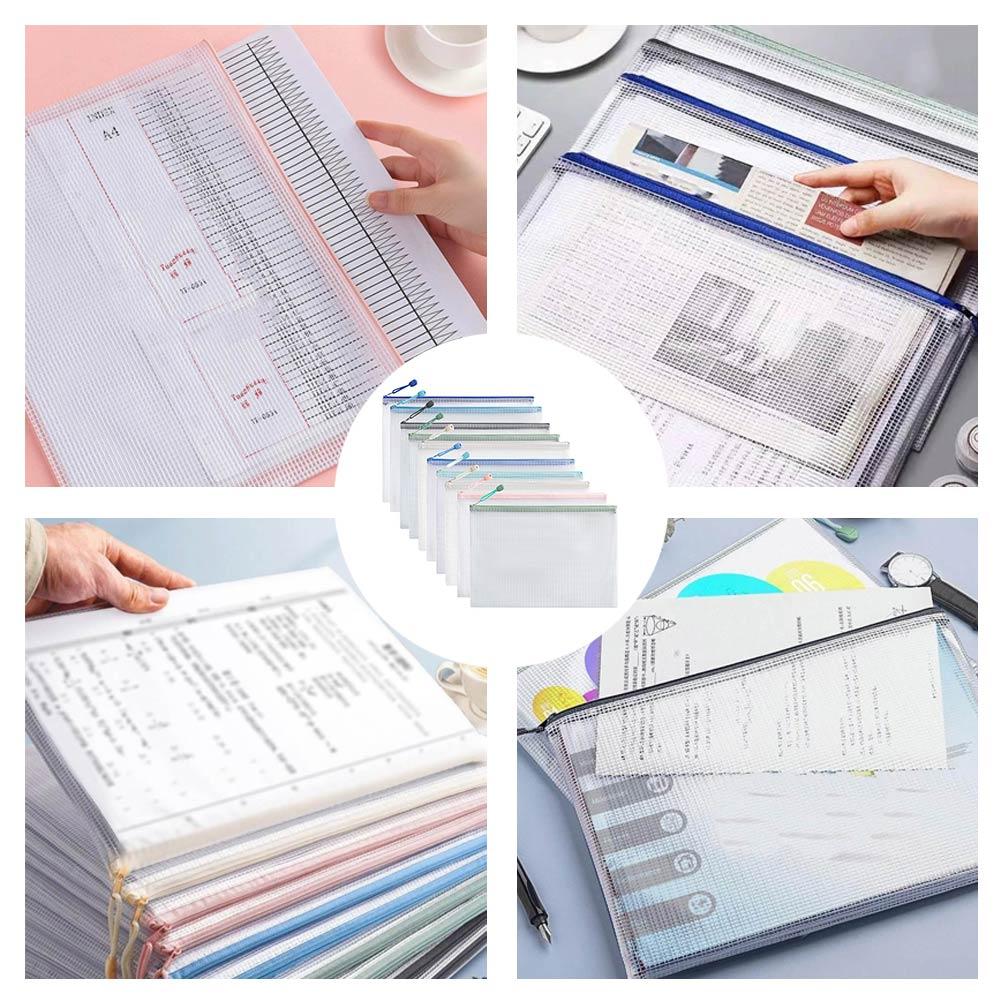 Is Stationery Office Supply - 10 قطع من حقائب تخزين القرطاسية