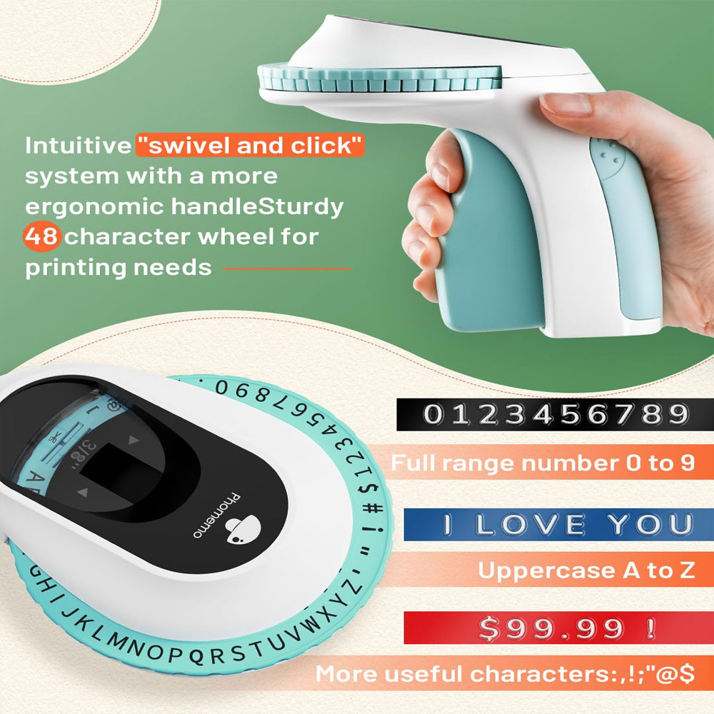 طابعة ملصقات E975، آلة طباعة م - مراجعة Label Printer Tape وسعره