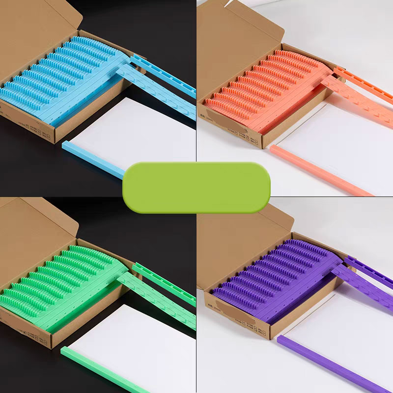 50 قطعة شرائط تجليد بلاستيكية  - مراجعة Binding Comb Plastic وسعره