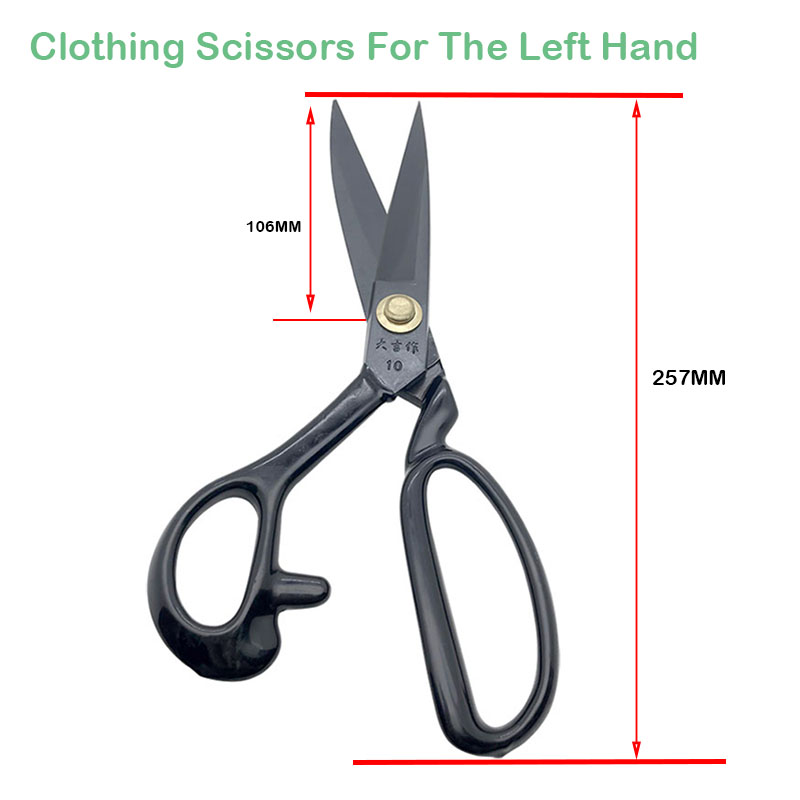 اليد اليسرى المهنية خياط قطع م - مراجعة Scissors Stainless Craft وسعره