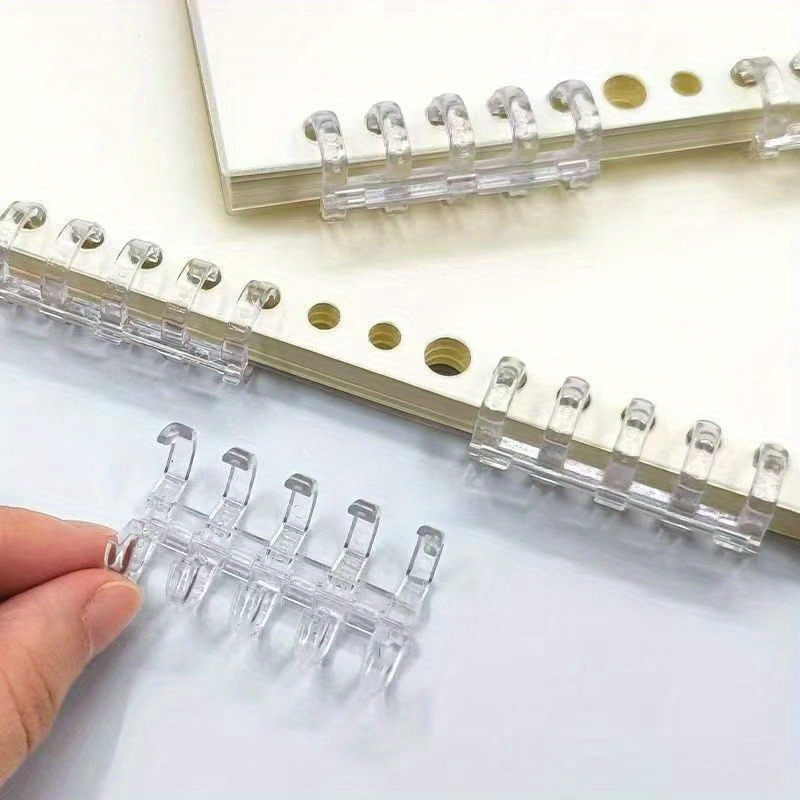 10 قطعة 5-حلقة ملزمة الأشواك ا - مراجعة Binding Comb Plastic وسعره
