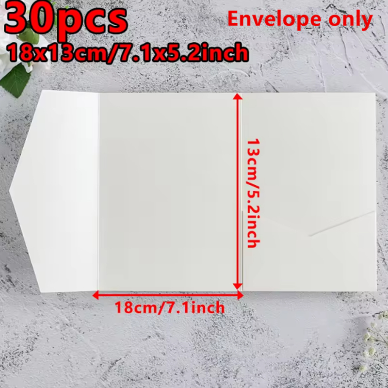 30 قطعة 18x13 سنتيمتر المغلفات - مراجعة Stationery Supply Business وسعره