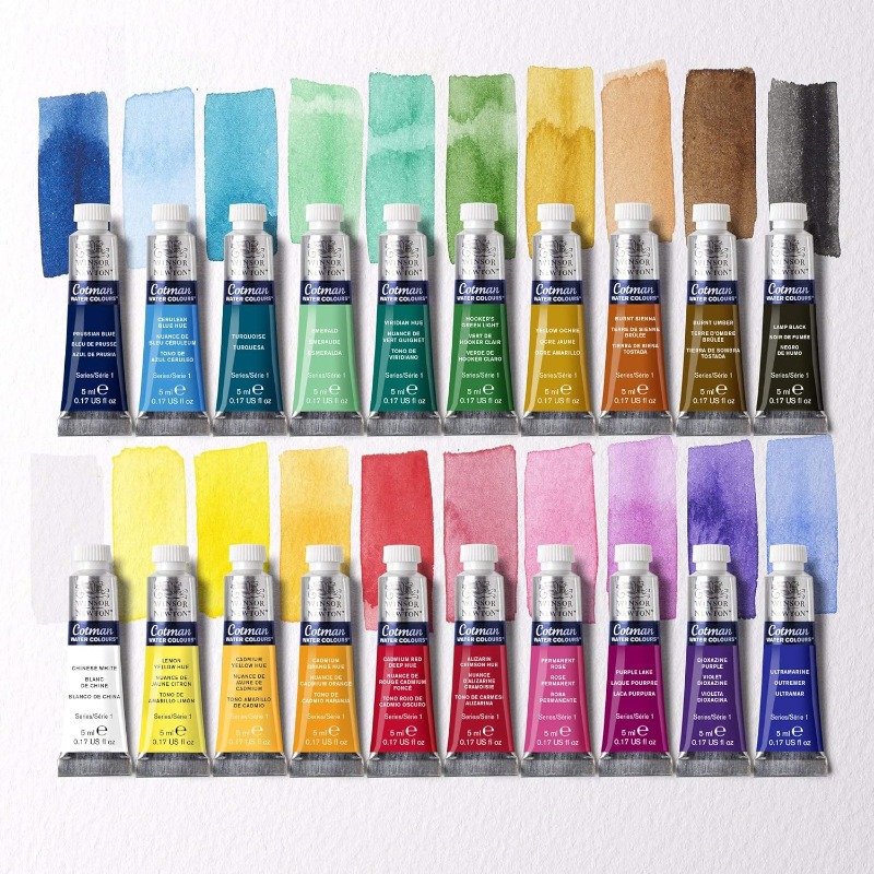 مجموعة ألوان مائية وينسور آند  - مراجعة Correction Fluid White وسعره