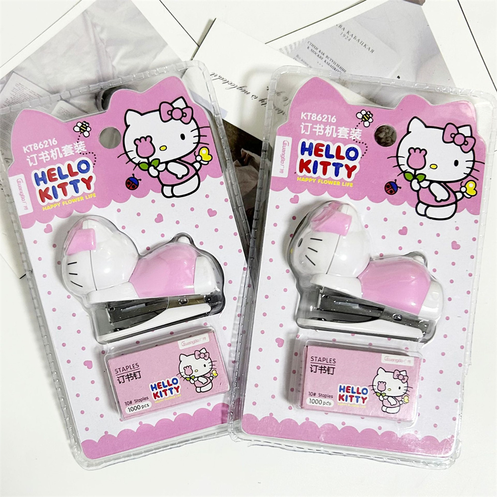 مجموعة دباسة أنمي أصلية من سان - مراجعة Office Supply Office Stationery Items وسعره