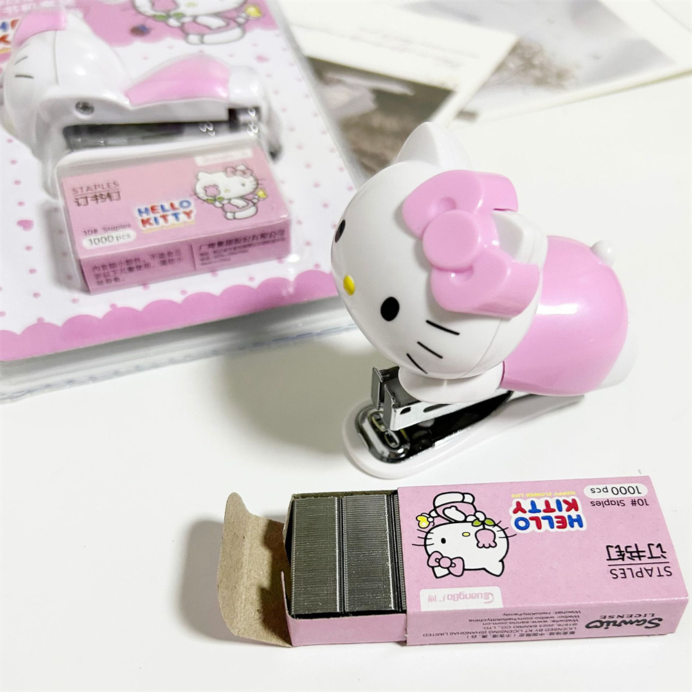مجموعة دباسة أنمي أصلية من سان - مراجعة Office Supply Office Stationery Items وسعره