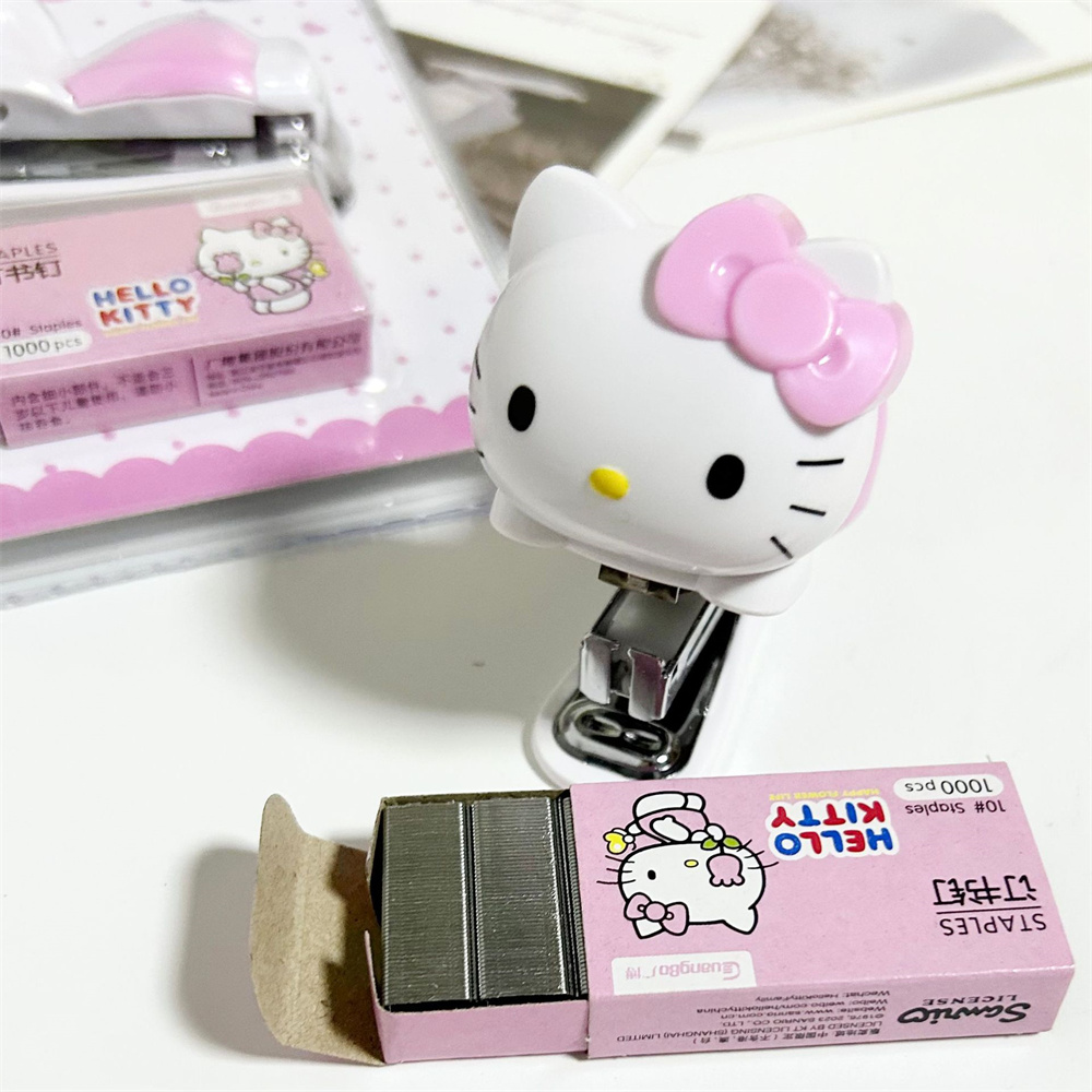 مجموعة دباسة أنمي أصلية من سان - مراجعة Office Supply Office Stationery Items وسعره