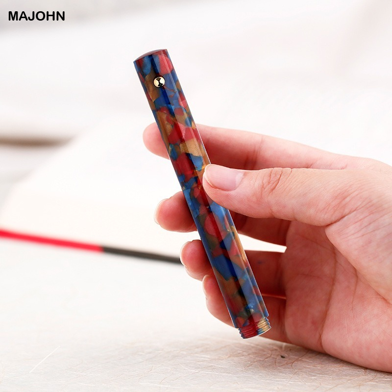MAJOHN N8 الراتنج الزجاج تراجع - مراجعة Fountain Pen Ink وسعره