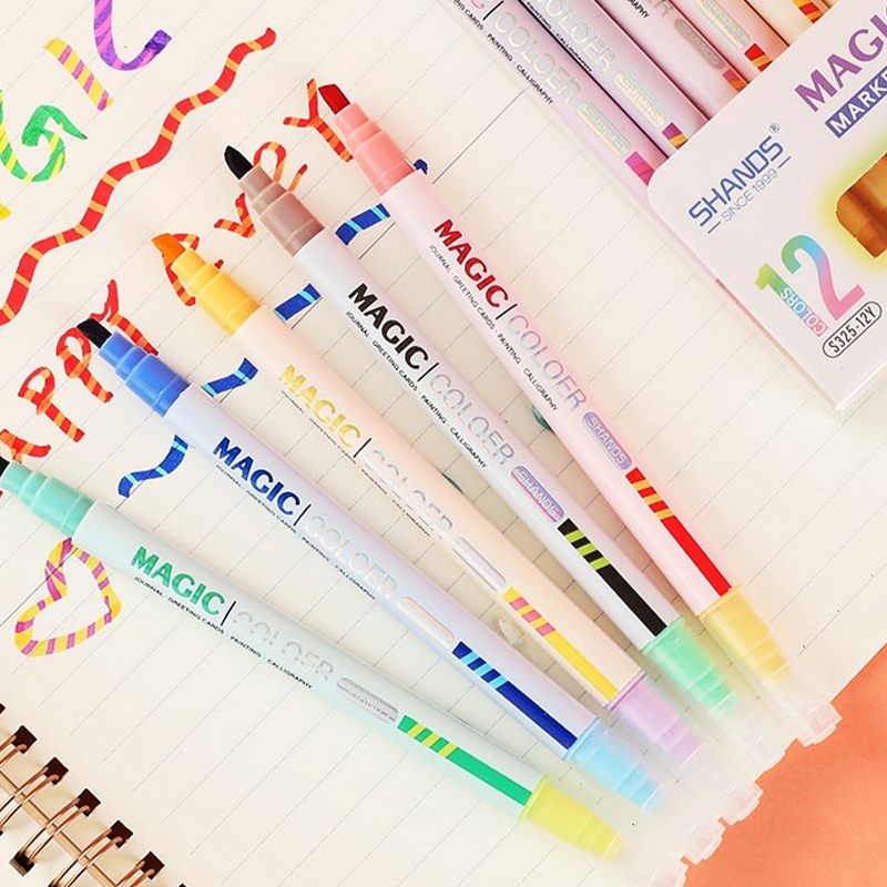 مجموعة أقلام تحديد سحرية متغير - مراجعة Highlighter Set Pastel وسعره