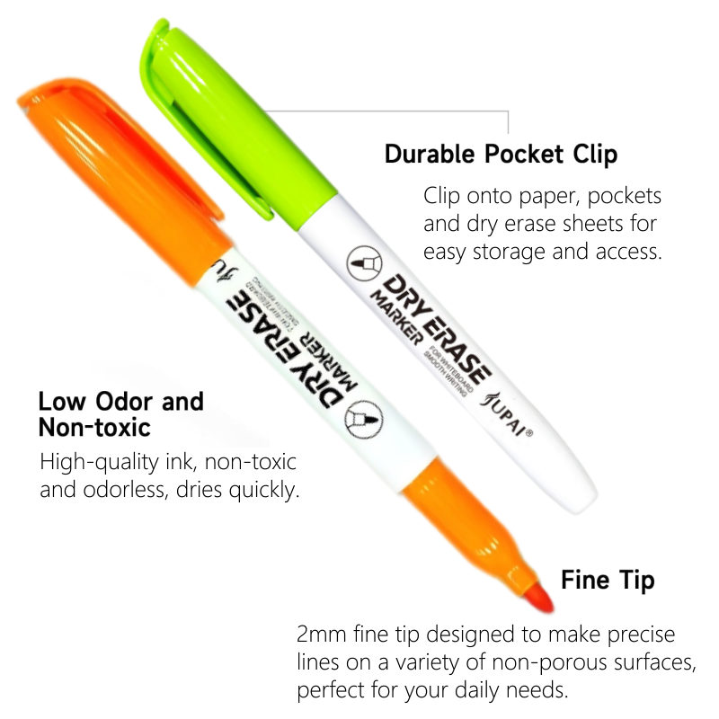 مجموعة أقلام سبورة بيضاء بـ 12 - مراجعة Whiteboard Marker Set وسعره