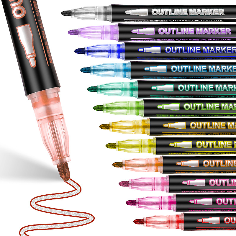قلم تحديد فني مزدوج الخط بـ 8- - مراجعة Highlighter Set Pastel وسعره