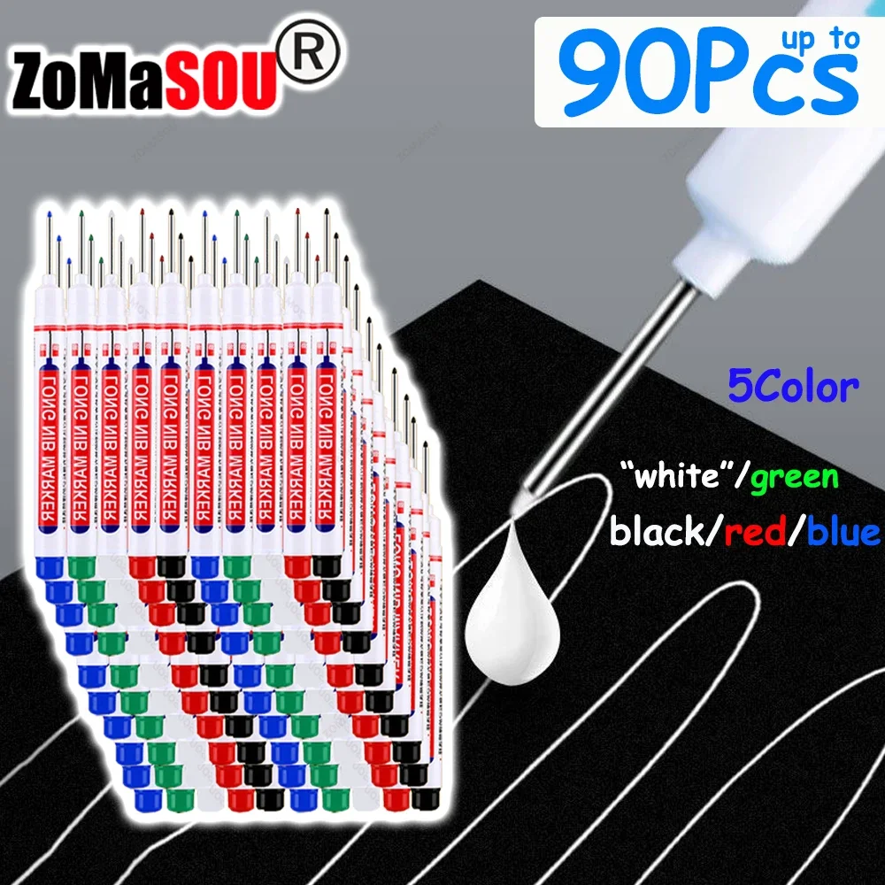 1-90 قطعة مقاوم للماء الأبيض ط - مراجعة Highlighter Set Pastel وسعره