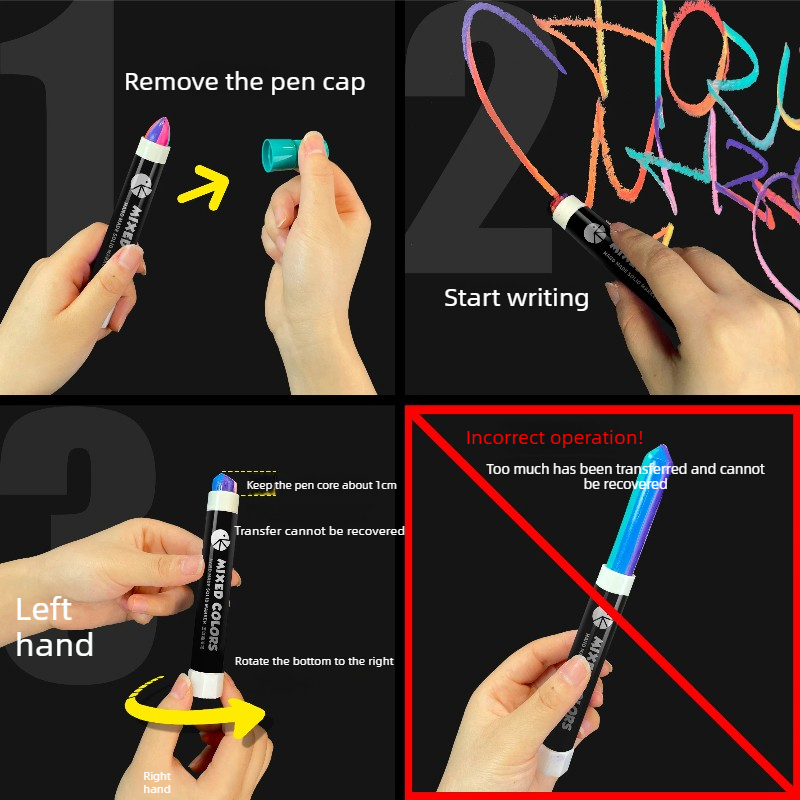 قلم تلوين زيتي مقاوم للماء بأل - مراجعة Whiteboard Marker Set وسعره
