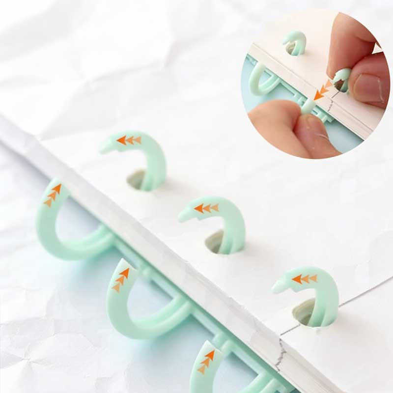 مشابك بلاستيكية A4 بـ 30 حلقة  - مراجعة Binding Comb Plastic وسعره