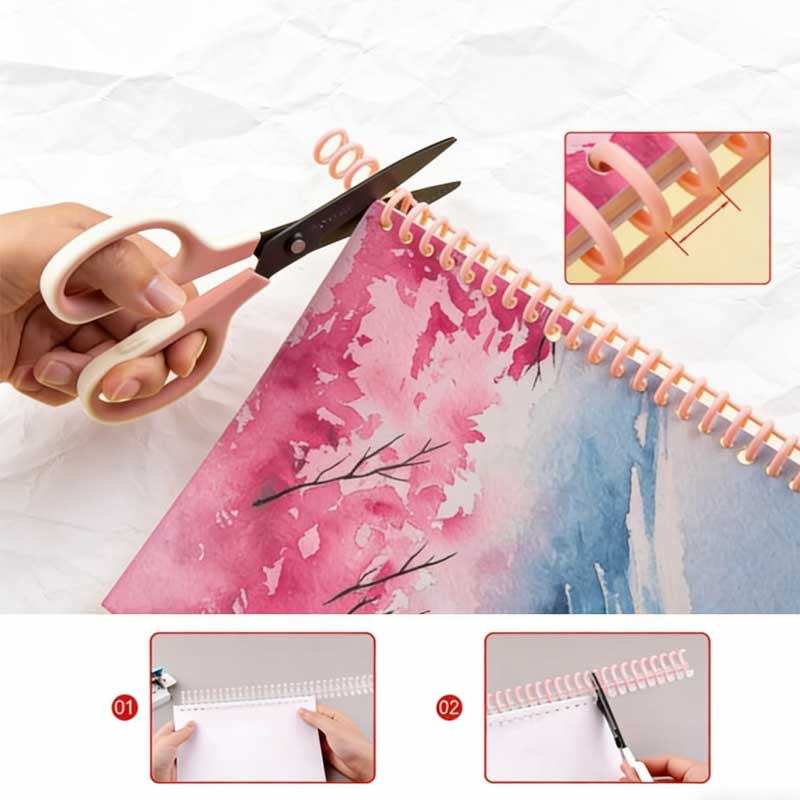 مشابك بلاستيكية A4 بـ 30 حلقة  - مراجعة Binding Comb Plastic وسعره