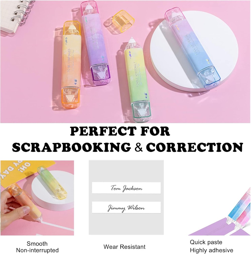 شريط تصحيح 2 في 1 وشريط لاصق ذ - مراجعة Correction Tape Roller وسعره
