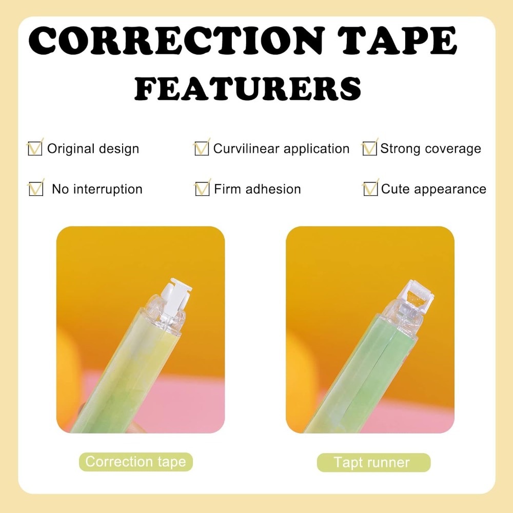 شريط تصحيح 2 في 1 وشريط لاصق ذ - مراجعة Correction Tape Roller وسعره