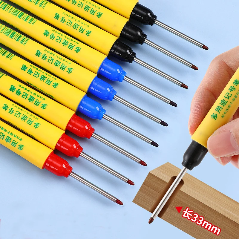 مجموعة من 6 أقلام تحديد طويلة  - مراجعة Whiteboard Marker Set وسعره