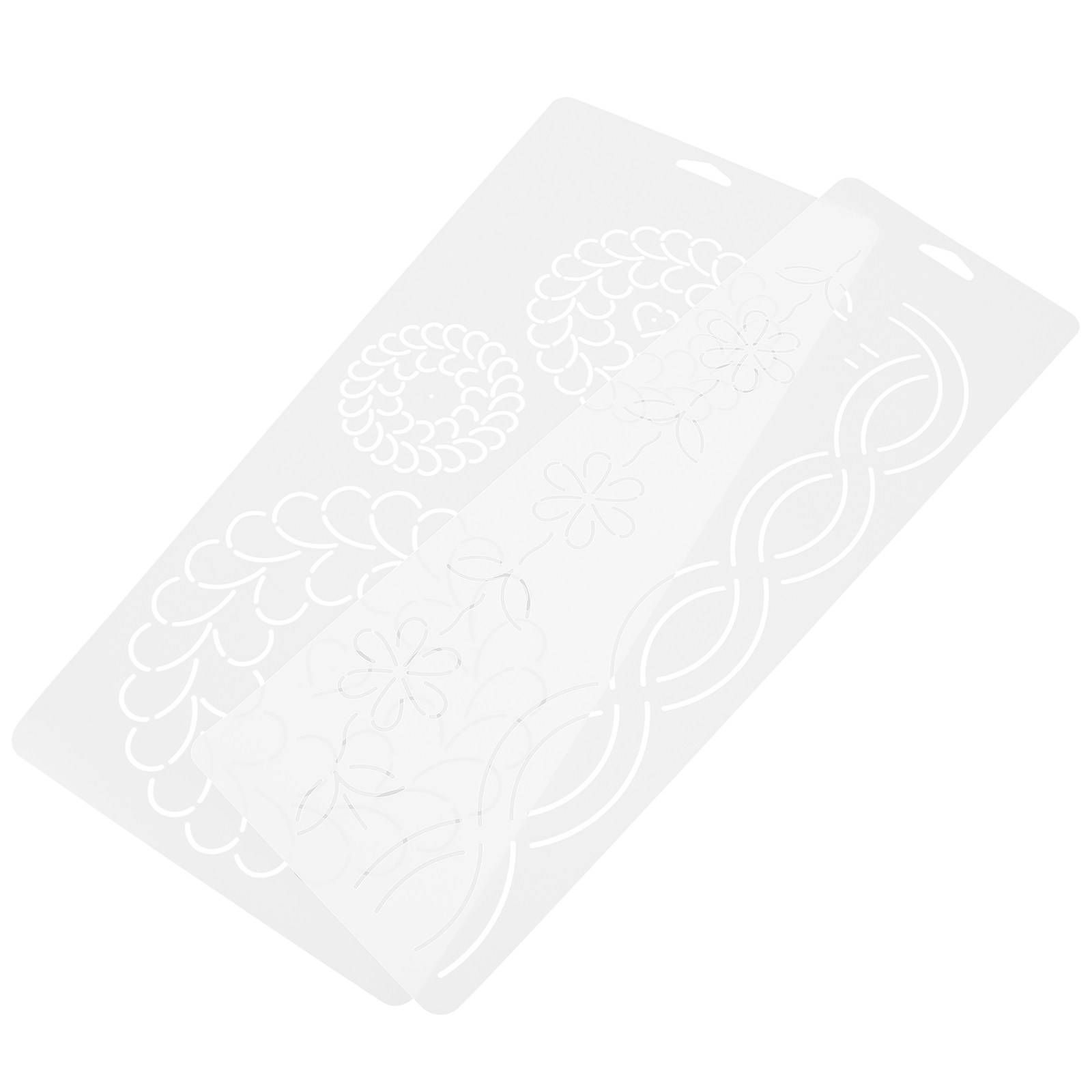مجموعة قوالب تطريز شفافة من ال - مراجعة Ruler Set Transparent وسعره