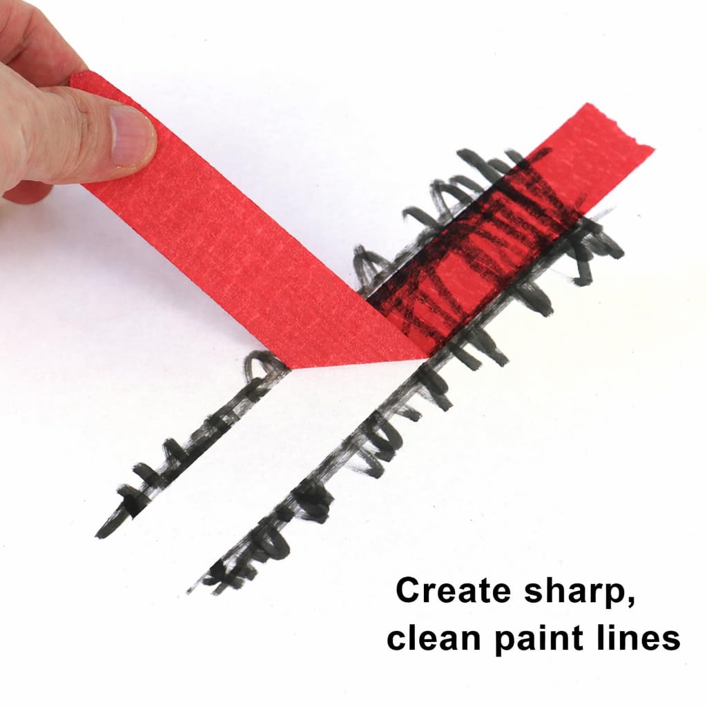 شريط لاصق للرسامين باللون الأح - مراجعة Label Printer Tape وسعره