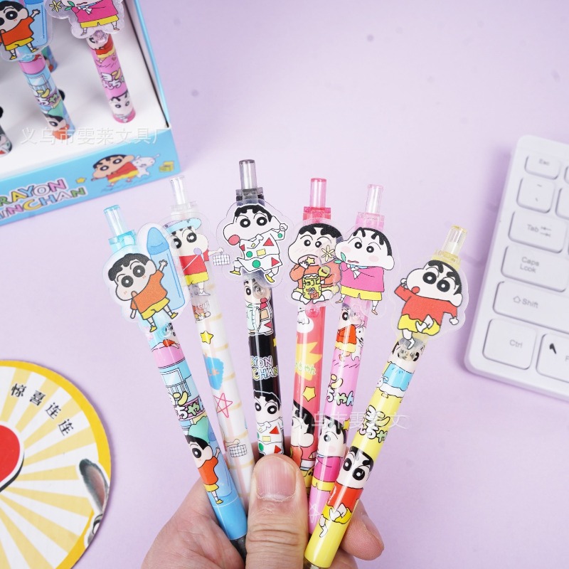 48pcs/box Crayon Shinchan Poin - مراجعة Fountain Pen Ink وسعره