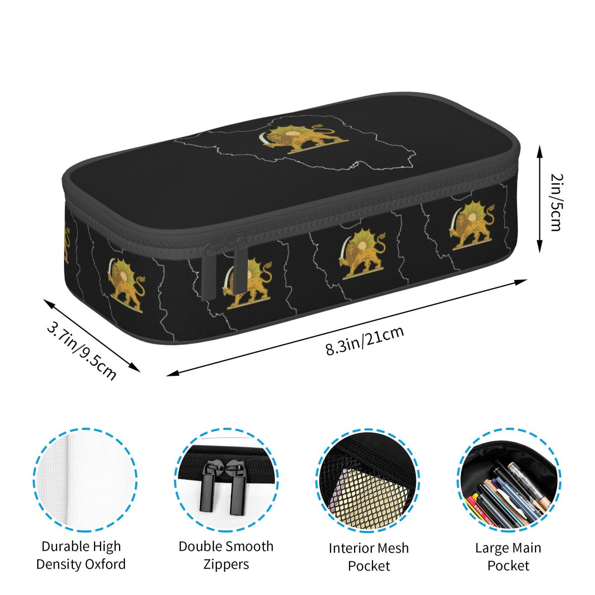 حافظات أقلام رصاص بتصميم الأسد - مراجعة Lion Stationery & Office Supply(Kunshan)Co.Ltd وسعره
