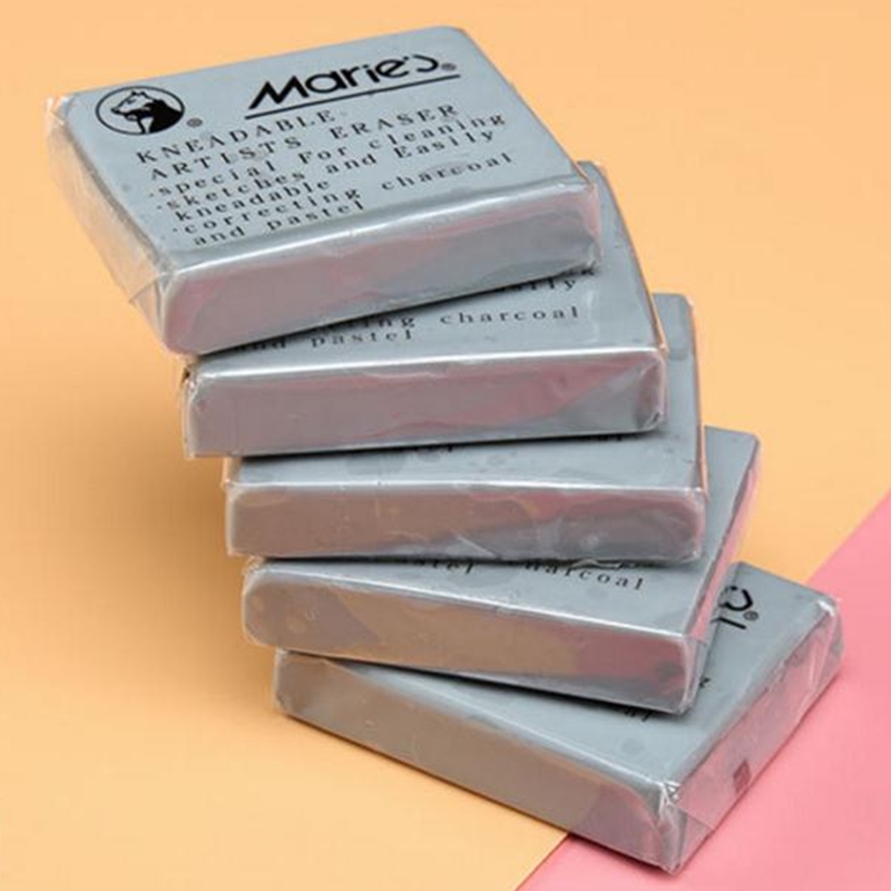 معجن الباستيل المطاط الفن رسم  - مراجعة Rubber Eraser Kneaded وسعره