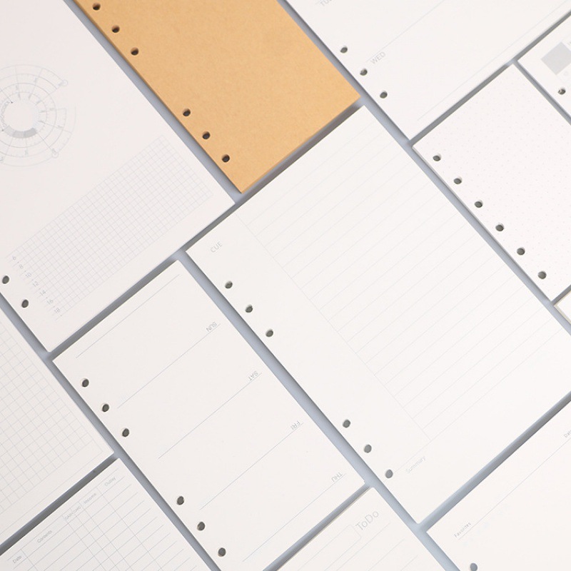 A5 A6 A7 دفتر أوراق فضفاضة عبو - مراجعة Notebook Dotted A5 وسعره