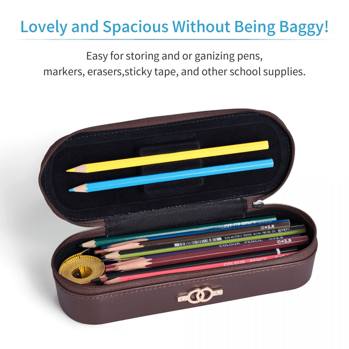 حافظة أقلام جلدية عالية الجودة - مراجعة Stationery Office And School Supply Stores وسعره