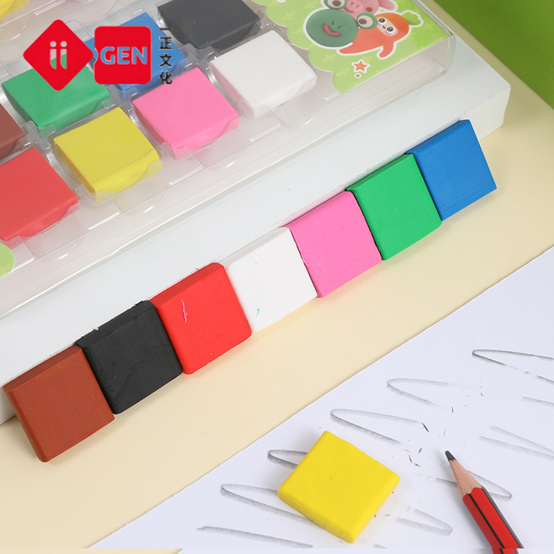 8 قطعة/الوحدة عالية الجودة لون - مراجعة Rubber Eraser Kneaded وسعره