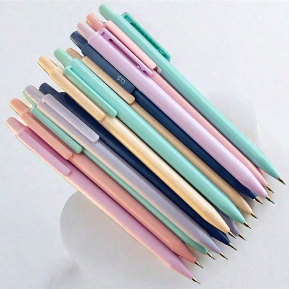 مجموعة أقلام رصاص ميكانيكية لط - مراجعة Highlighter Set Pastel وسعره