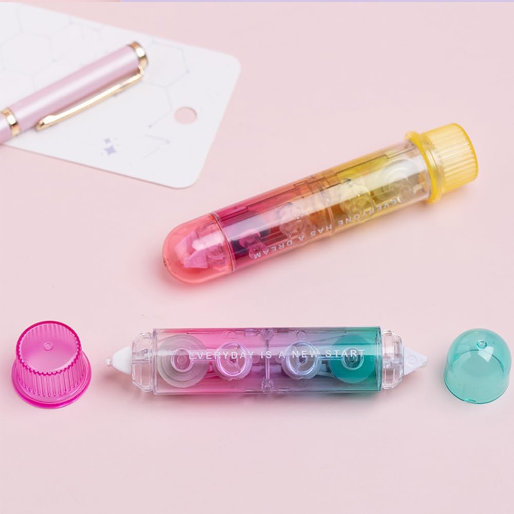 4 عبوات من شريط تصحيح أبيض 2 ف - مراجعة Correction Tape Roller وسعره