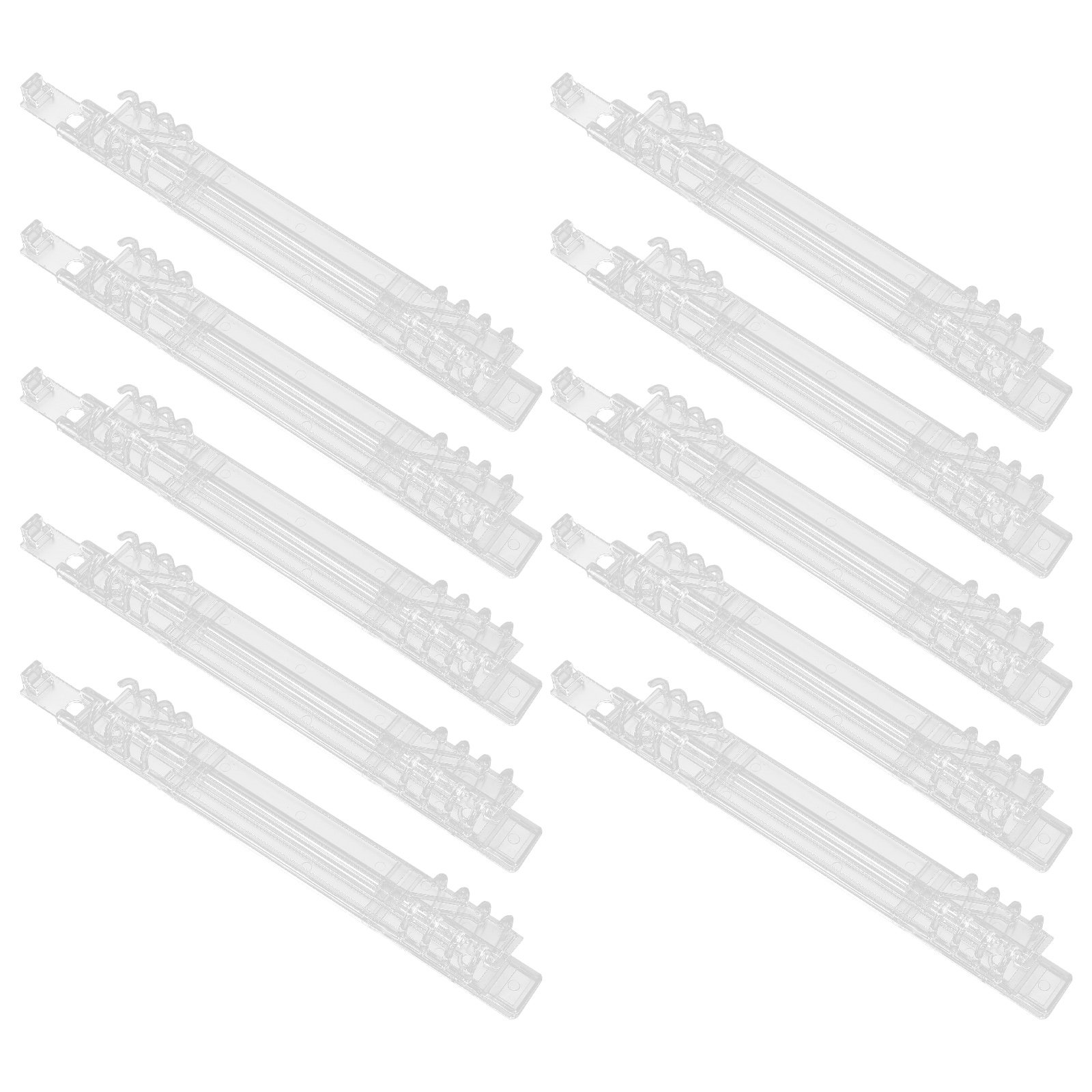 10 قطع حلقات تجليد حلزونية للو - مراجعة Binding Comb Plastic وسعره