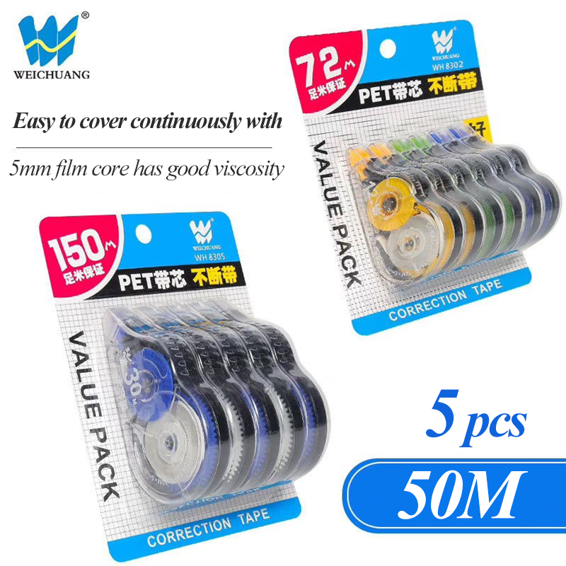 6 قطعة/المجموعة المدرسة تصحيح  - مراجعة Correction Tape Roller وسعره